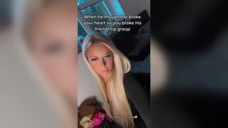 Jessie Hot Blondy Teasing TikTok Video