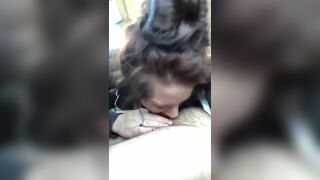 Nasty Street Whore Sucking A Cock In The Car Video