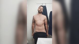 Hot Tatted Guy Shows His Dick Video