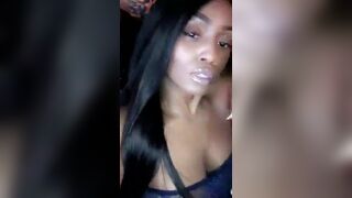 Ebony Baby With Big Tits Teasing Video