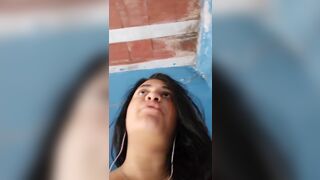 Latina Cam Slut Showing Off Her Tits in Various Places Live Stream VIdeo