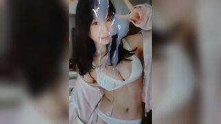 So Much Cum On A Cute Japanese Girl Photo Masturbate Video