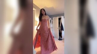 Ella Kim Asian Cute Slut Amazing Figure Pretty Dress Video