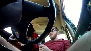 Mature Ebony Slut Gives Head In The Car For Money Hidden Cam Video