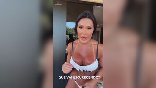 Eva_andressa Hot Babe Introducing Body lotion Video