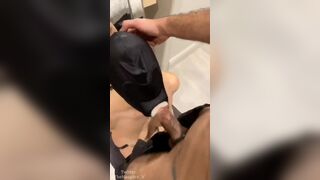 Guy Tied an Asian Chick and Gives Deep Throat Fuck Video