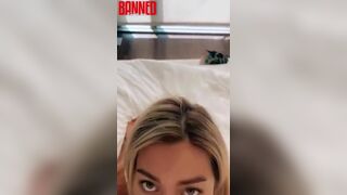 Cum Thirsty Blonde Giving Blow job To Her BF Video