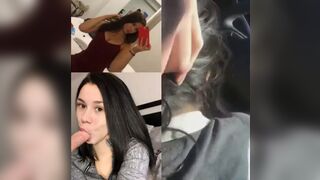 Pretty Babe Doing a Blowjob On the Car Leaked Video