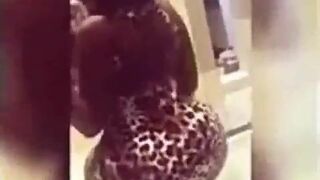 Sanchiworld Big Ass Baby Swinging Her Fat Butt To The Mirror Video