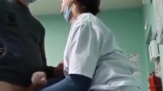 Naughty Nurse Sucking And Fucked While Working Video