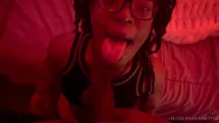 Hoodfairytinktynk Cute Ebony Midget Sucking BBC Leaked Video