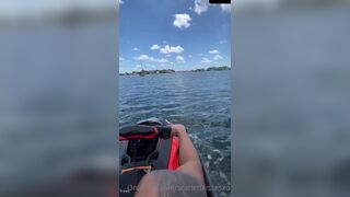 Amazing ScarlettKissesXO Jet Skiing Sex Video Leaked