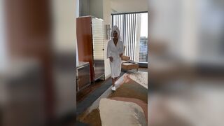 Gorgeous Rachel Cook Nude Bath Robe Strip Video Leaked