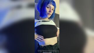 MafiaJinx Nude Titty Teasing Video Leaked