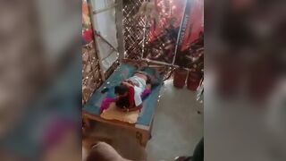 Desi sister-in-law got kissed by uncle who came to cut electricity connection
 Indian Video
