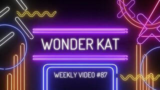 Kat Wonders Weekly 87 Lingerie Try Nude Video