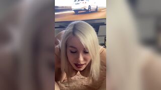 Amazing Blonde Slut Loves To Kiss Her BF's Balls And Sucks His Cock Till Cums Video