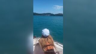 Lucie-jaid Topless Naked Beach Girl Gets Fucked Passionately On a Boat Onlyfans Video