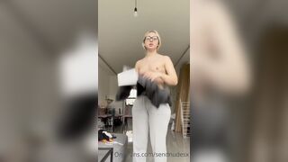 Sendnudesx Blonde Babe With Curvy Booty Try On Haul Onlyfans Video
