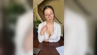 Daniellexxvv Horny Secretary Really Want Get Fuck by Her Boss Onlyfans Video