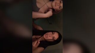 Amazing teen shows her tits for some cash on periscope @ 46:45