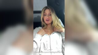 Hayley Maxfield Nude Boobs Car Tease PPV Onlyfans Video Leaked