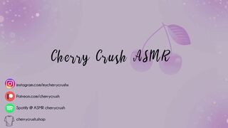 Cherrycrush Nude Lingerie Strip ASMR Video Leaked