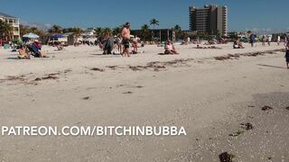 Bitchinbubba wearing Black Bikini in Beach Patreon leaked video