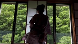 Miranowhere Nude Kimono Dance Near Windoor OnlyFans Video Leaked