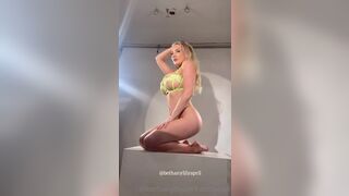 Beth Lily Hot Tits Lingerie BTS Photoshoot