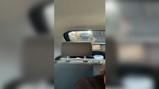 Hot Slut Gets Naked And Masturbating In The Car Backseat Video