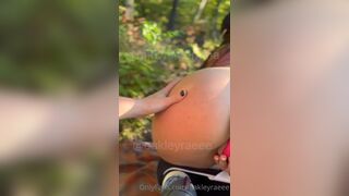 Oakleyraeee Trying Her New Remote Control Vibrator In the Woods Onlyfans Video