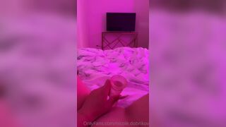 Nicoledobriko Young Chick Play With Her Boobs And Drilled Her Pussy With Dildo In Disco Light Onlyfans Video