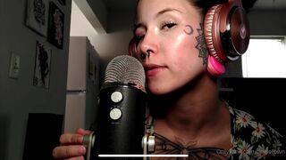 Tingletown Tatted Whore Light Moaning And Ear Licking ASMR OnlyFans Video