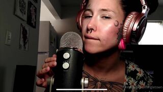 Tingletown Tatted Whore Light Moaning And Ear Licking ASMR OnlyFans Video