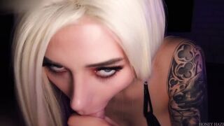 Honey Haze - I Thought It`s Just A Blowjob, But Stepdaddy Came On My Wet Pussy