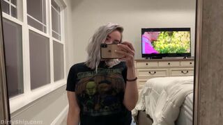 Whiptrax Fondling Her Breast Selfie Video