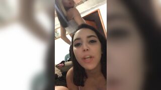 Hot bored teens live on periscope