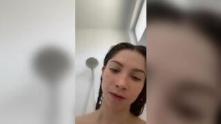 Gorgeous cute young showing on periscope
