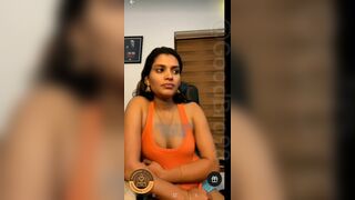 Resmi R Nair Tango Live Slowly Showing Horny Big Titties And Huge Booty Video Leaked