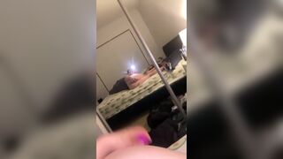 Hot Wife Fucking A Dildo While Home Alone Video