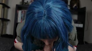 Ramona Flowers Cosplayer POV Blowjob, Doggystyle Fuck And Creampie