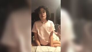 Gorgeous thick spanish girl teasing on periscope