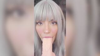 Kasumigumi Sexy Girl Dildo Blowjob And Teasing Video