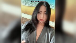 Msbreewc Busty Asian Tease Her Big Tits With Oil Before Getting Fucked in Doggy Style Onlyfans Video
