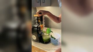 Liviblondie Young Baby Making Food While Naked in Kitchen Onlyfans Video