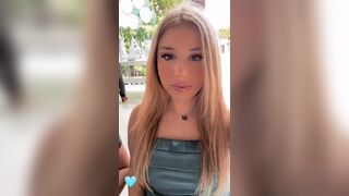 Sexy Babe With Hot Dress Teasing Video