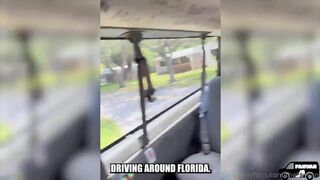 Thefainvan Nasty Random Bitch Sucking And Fucking A Dildo Inside Vehicle OnlyFans Video