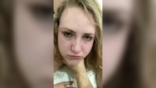 Hot Slut Fucked Hard While Sucking Cock Threesome Video