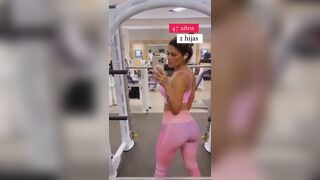 Sexy Babe Teasing With Her Fit Body In The Gym Video